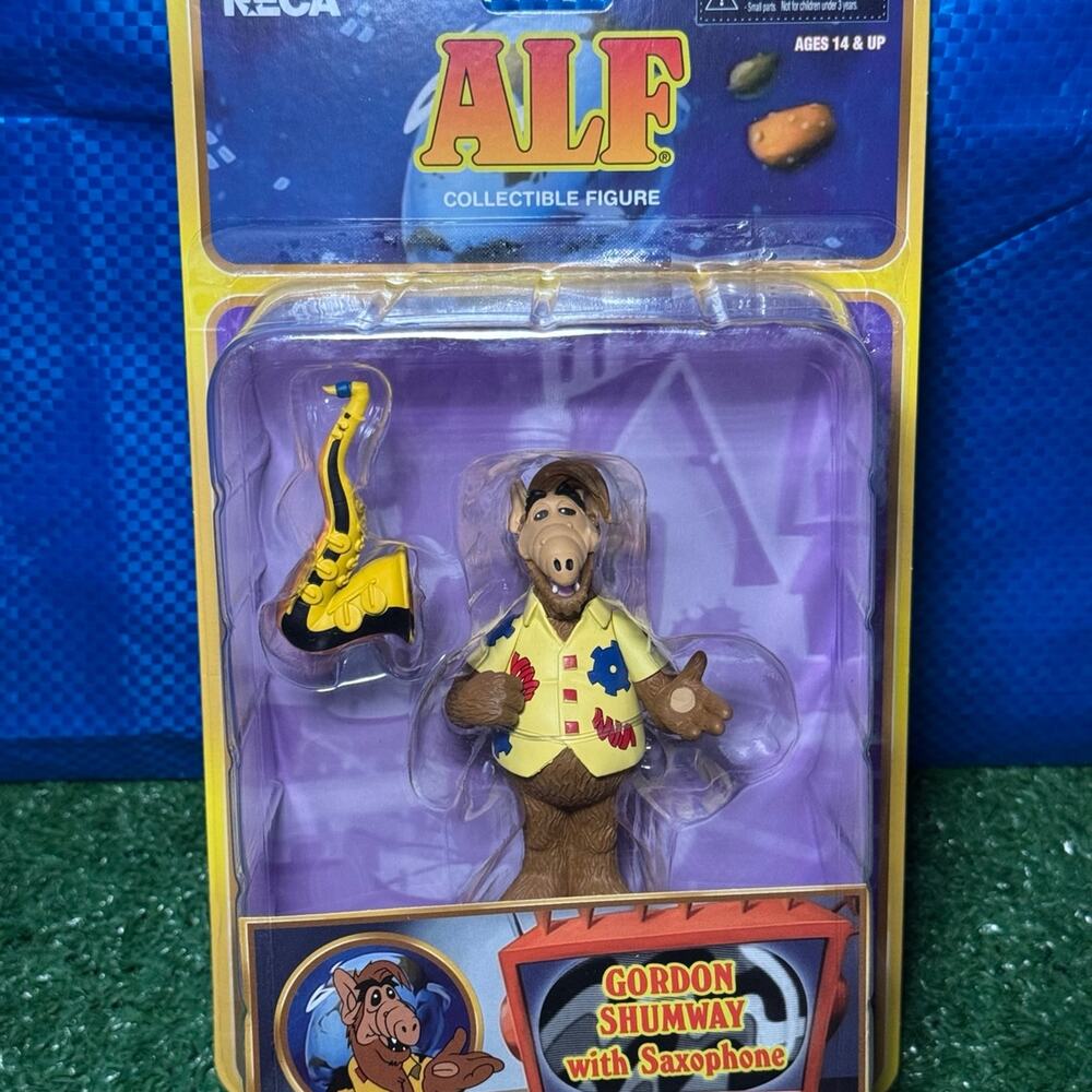 NECA Alf Collectible Figure Gordon Shumway With Saxophone